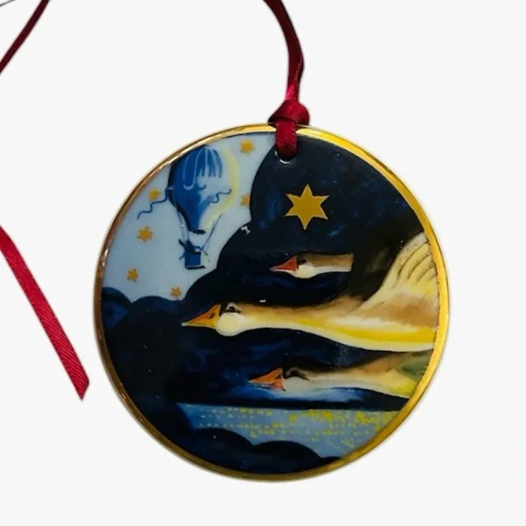 Vintage Set 7 of Bing and Grondahl Christmas Ornaments Santa Claus Collection - Picture 11 of 16